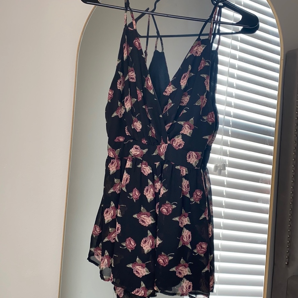 Sophie & Trey Boutique | Audrey 3+1 Floral Romper